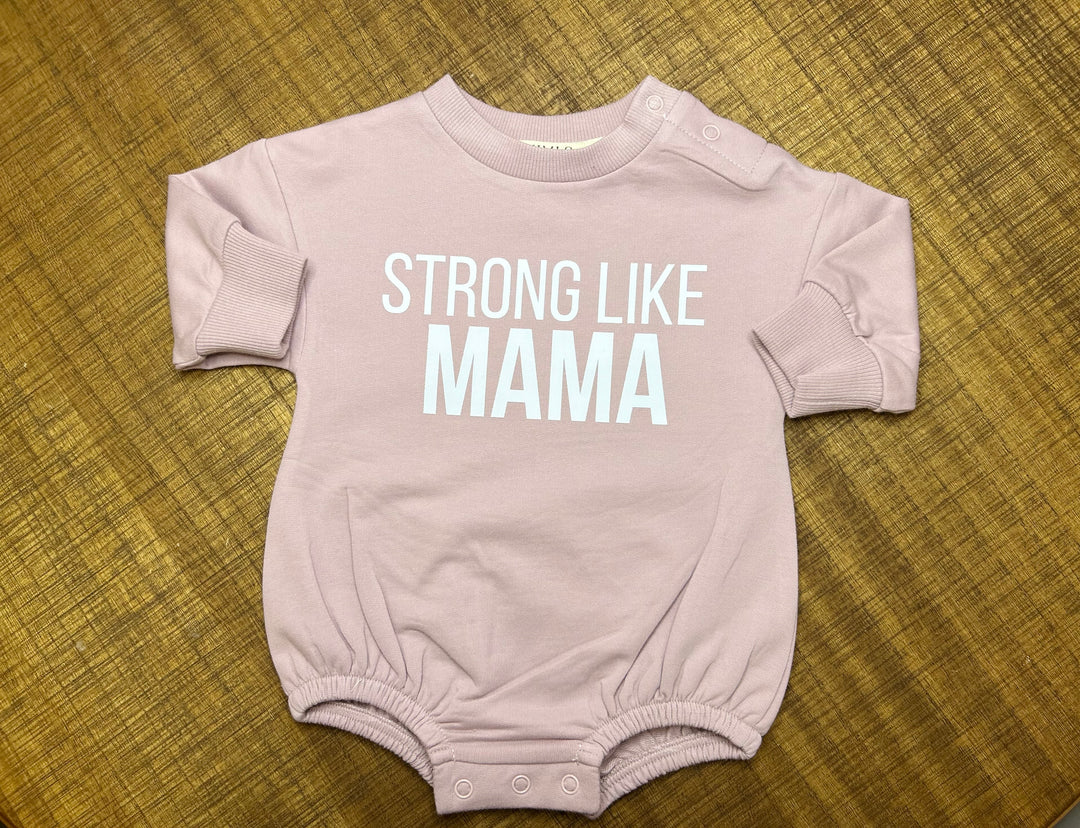Strong Like Mama- LS Mauve