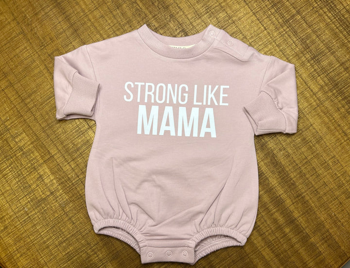 Strong Like Mama- LS Mauve