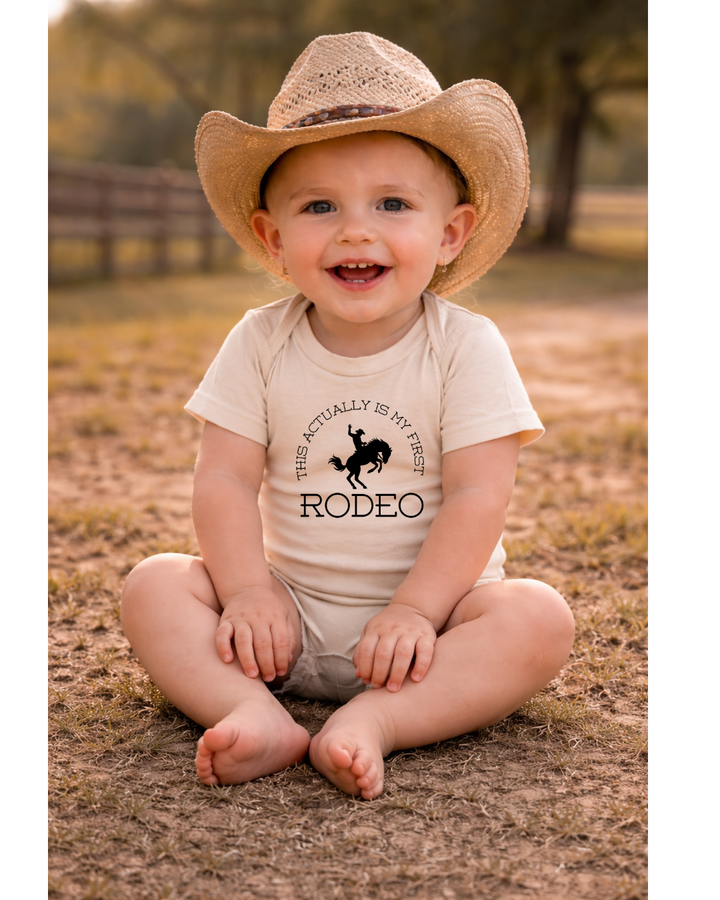 This Actually Is My First Rodeo - Onesie