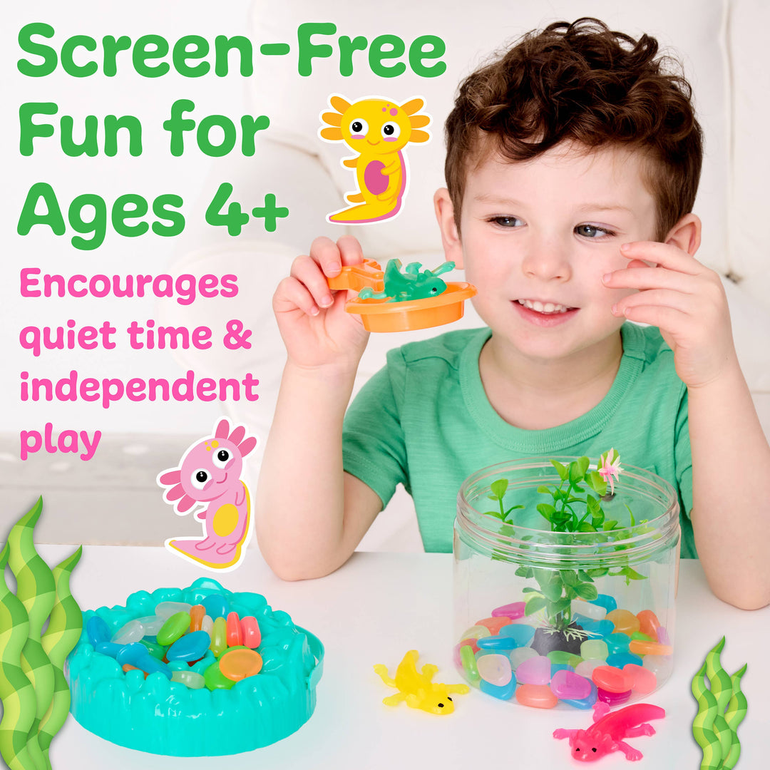 Sensory Adventure Water Play Axolotls: Bucket of Fun