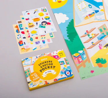 Sticker Decor Pocket - My home