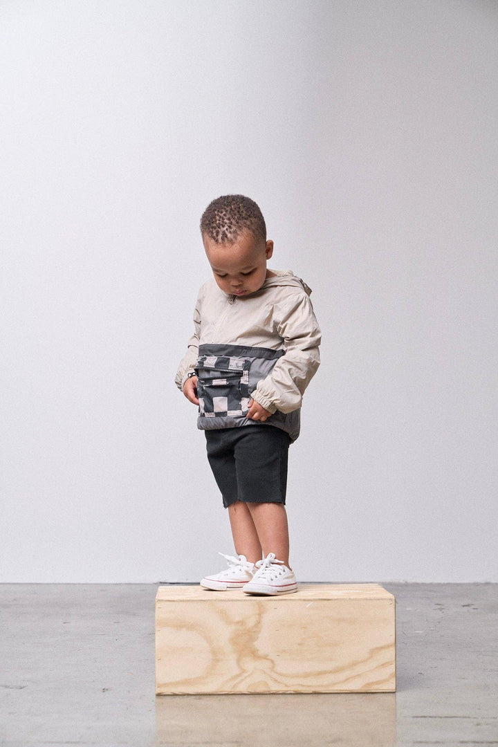 Check Block Windbreaker