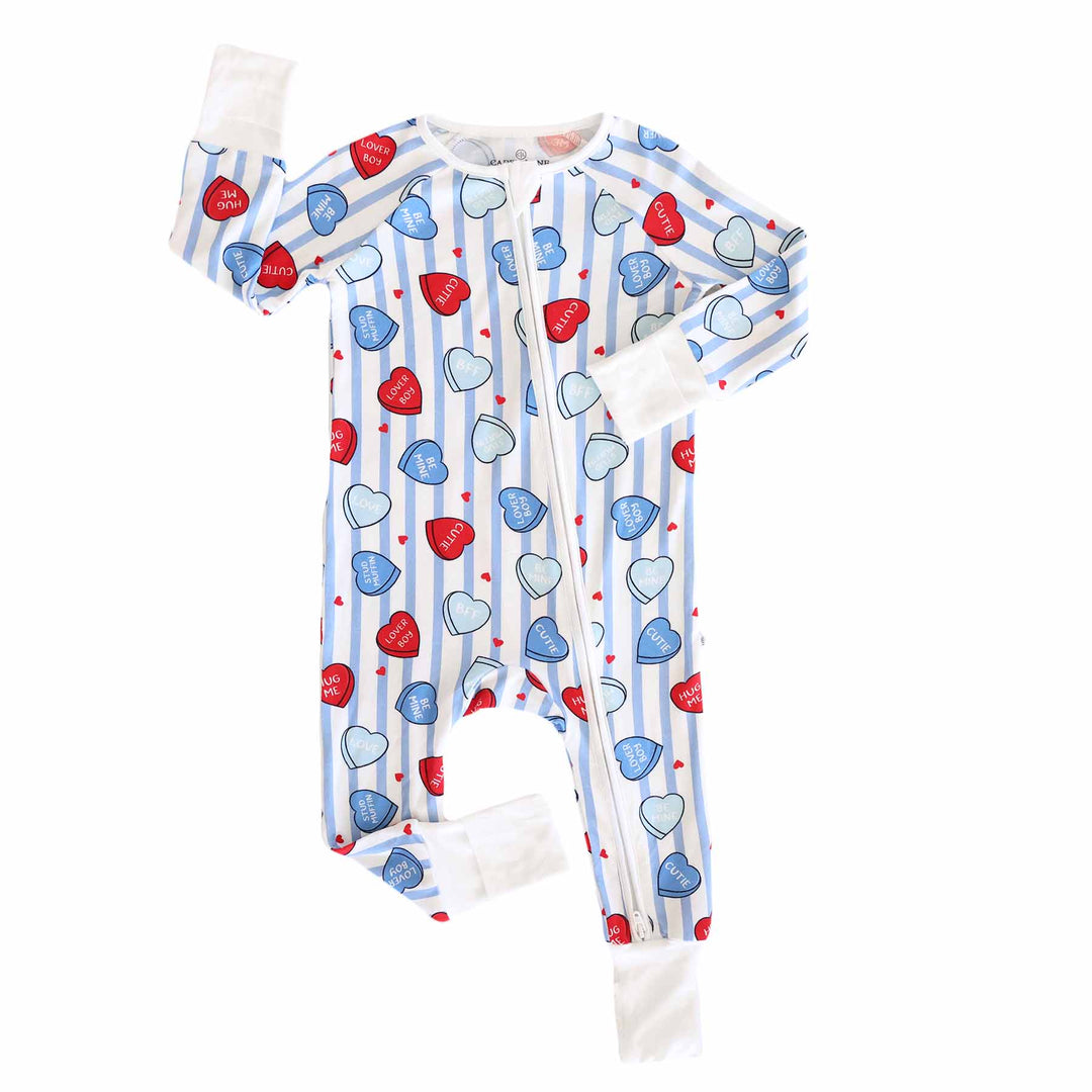 Sweet Like Candy Convertible Zip Romper