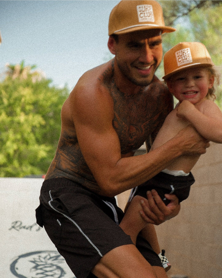 Surf Club Hat: Adult (one size fits most) / Brown / Standard Fit