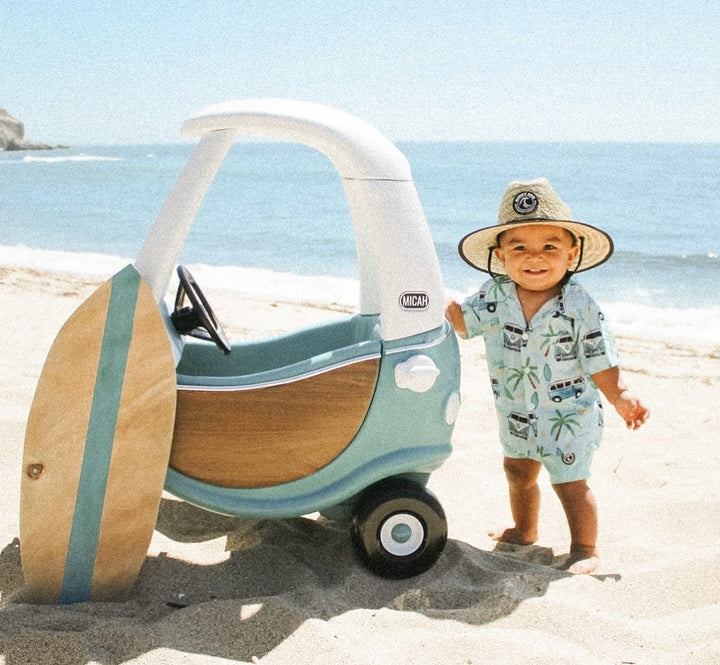 Barney Patrol Straw Hat in Hallowed