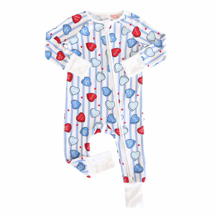 Sweet Like Candy Convertible Zip Romper