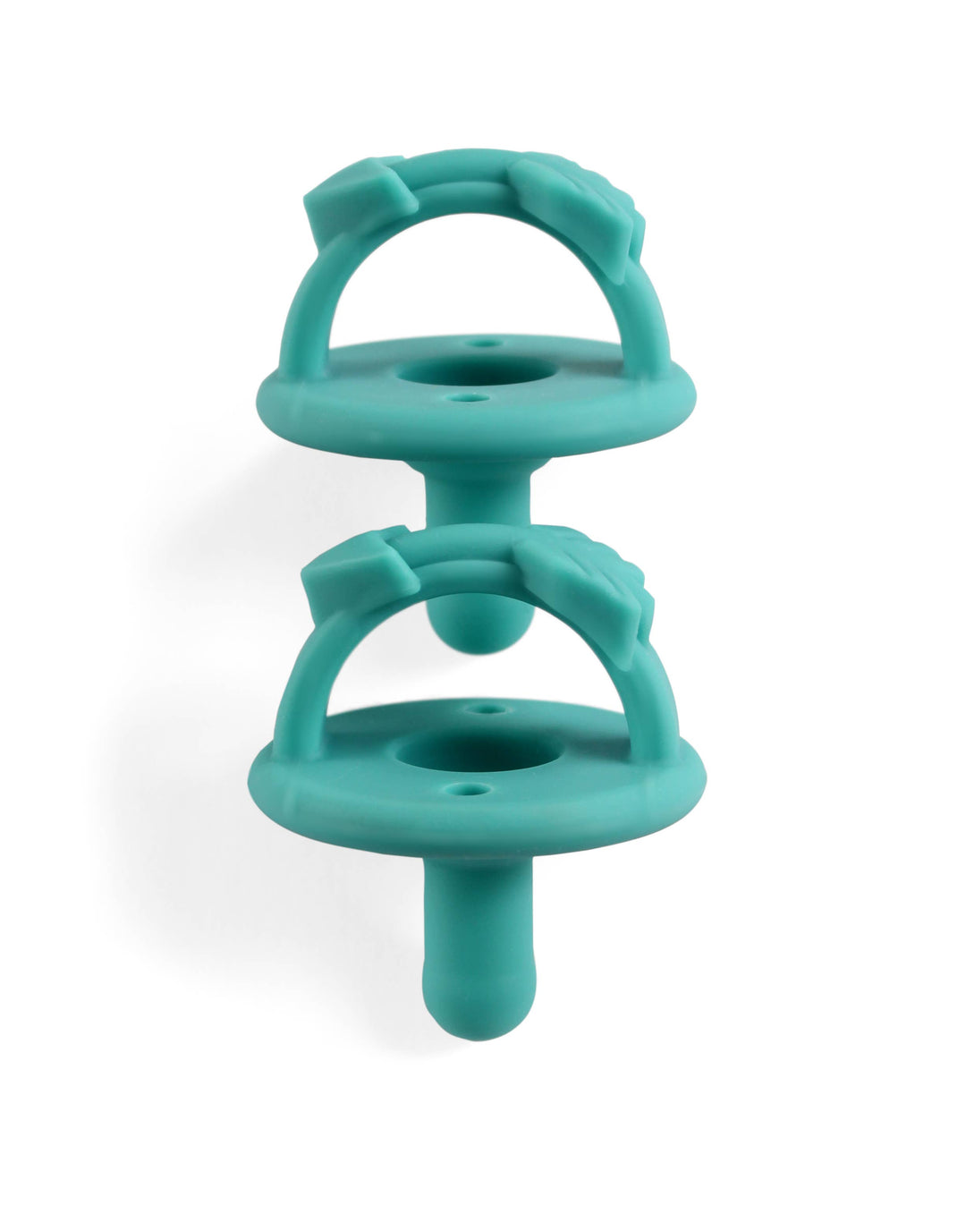 Sweetie Soother™ Pacifier Sets : Robin's Egg Blue + Navy Cables