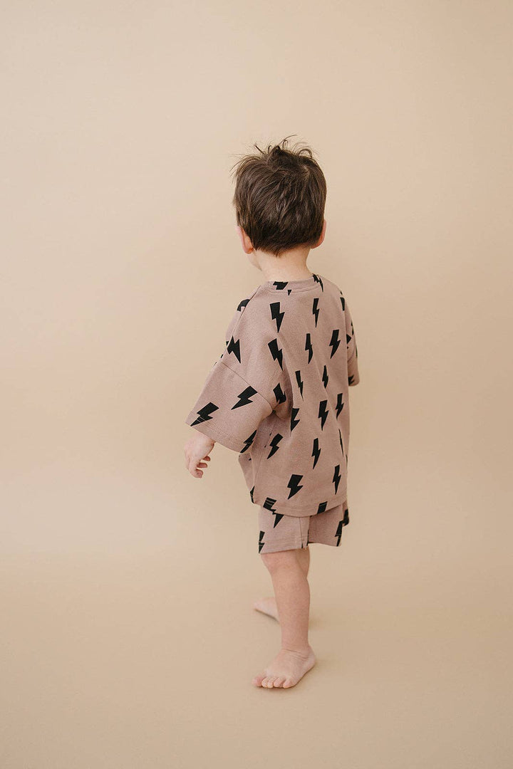 Shorts Set | Mocha Bolts