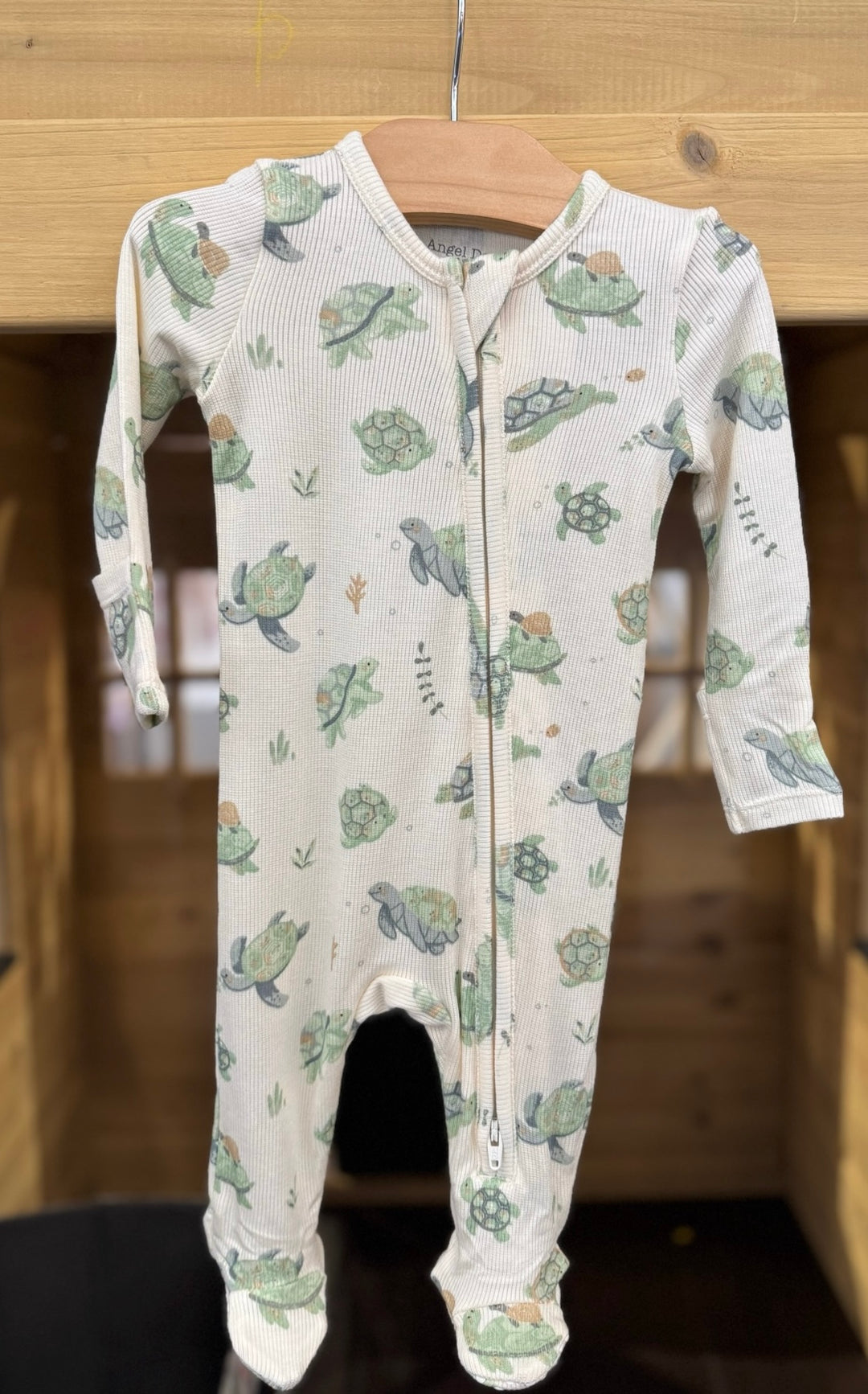 Sea Turtles 2 Way Zipper Footie