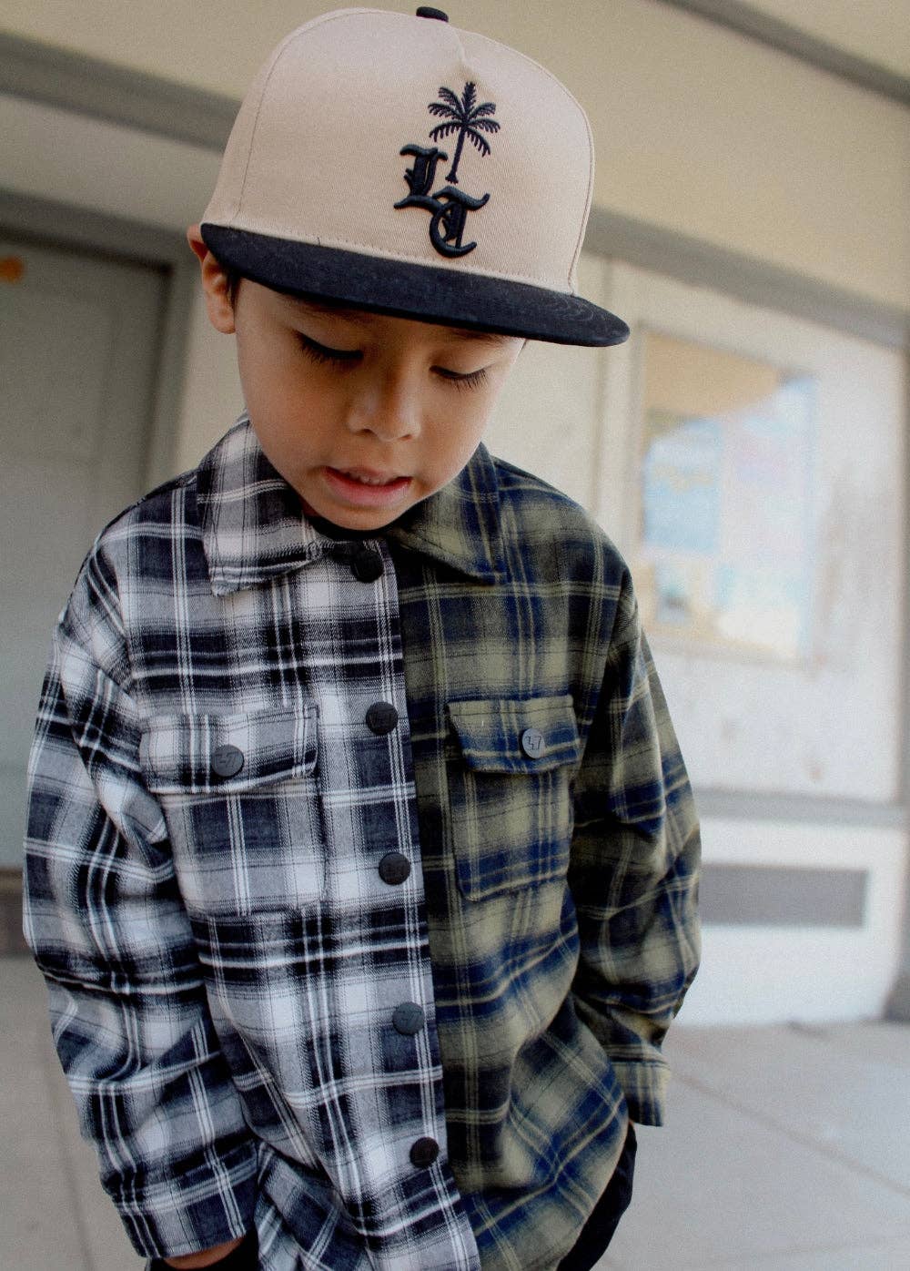 Two-Tone Flannel Black/Green