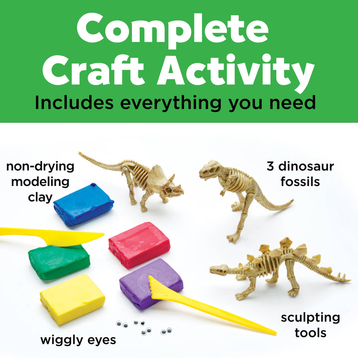 Create with Clay Dinosaurs - DIY Craft for Kids