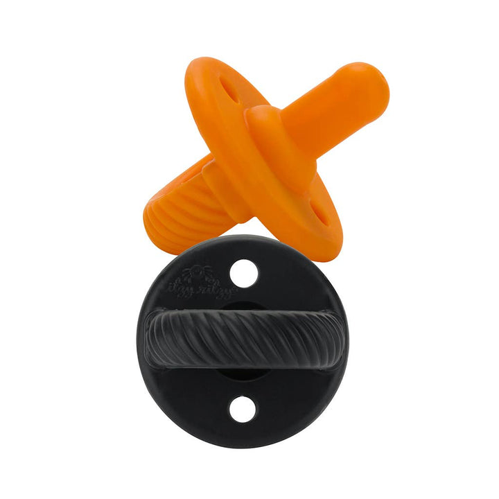 Sweetie Soother™ Pacifier Sets : Robin's Egg Blue + Navy Cables