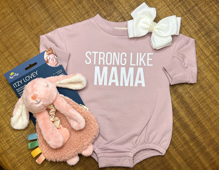 Strong Like Mama- LS Mauve