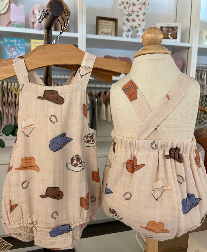 Muslin Retro Sunsuit - Western
