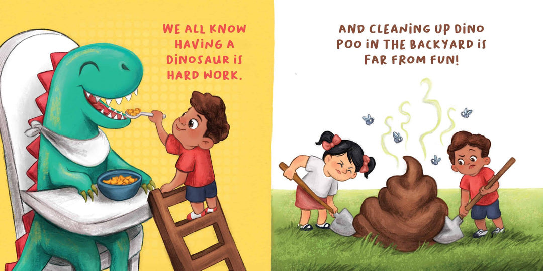 How to Potty Train a Dinosaur - Book