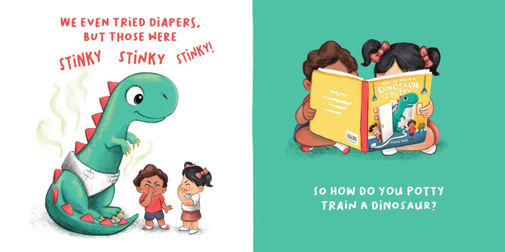 How to Potty Train a Dinosaur - Book