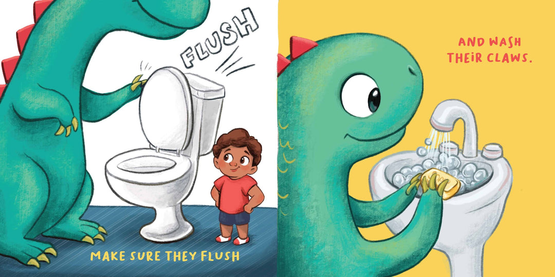How to Potty Train a Dinosaur - Book