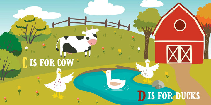 F is for Farm - Book