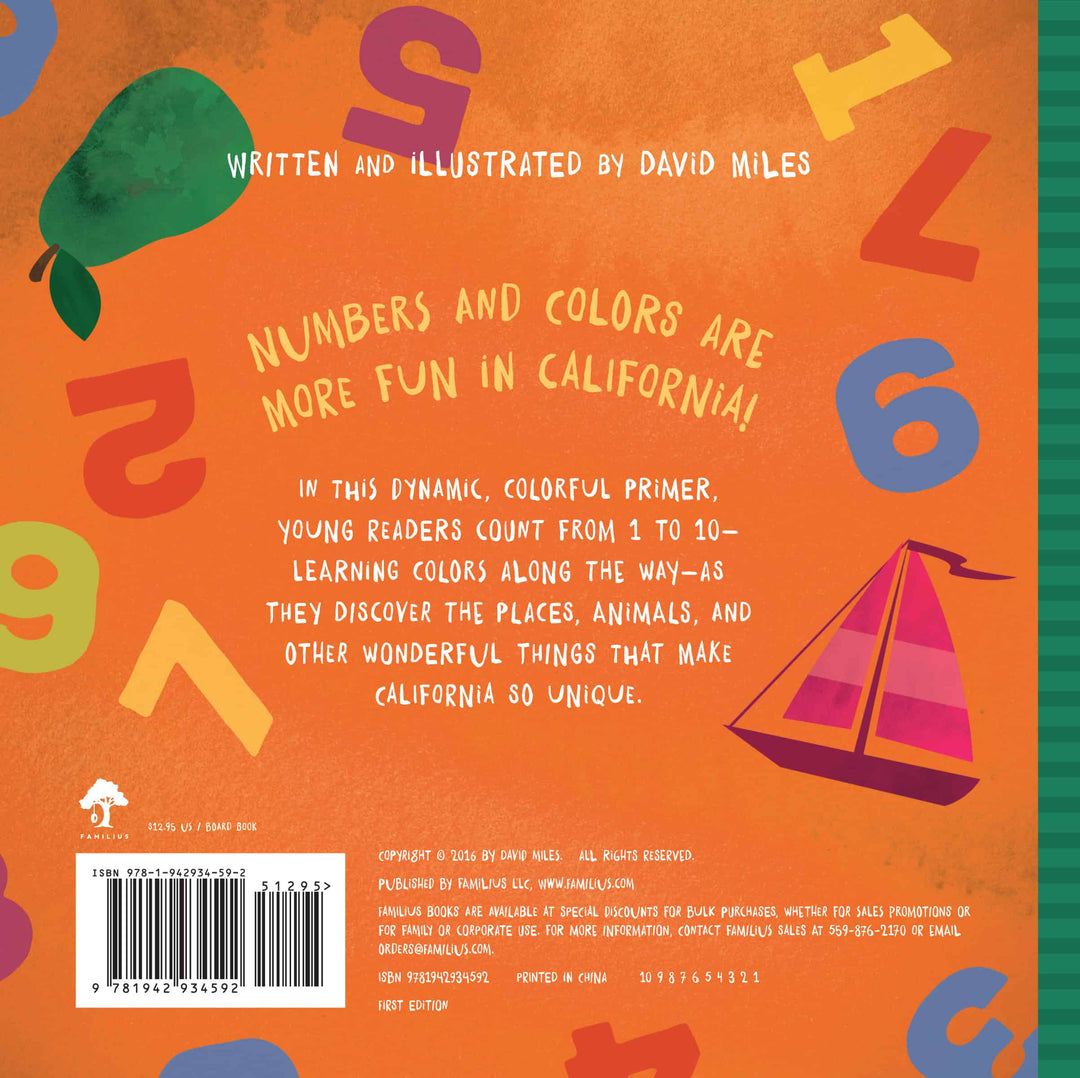 Let's Count California - Book