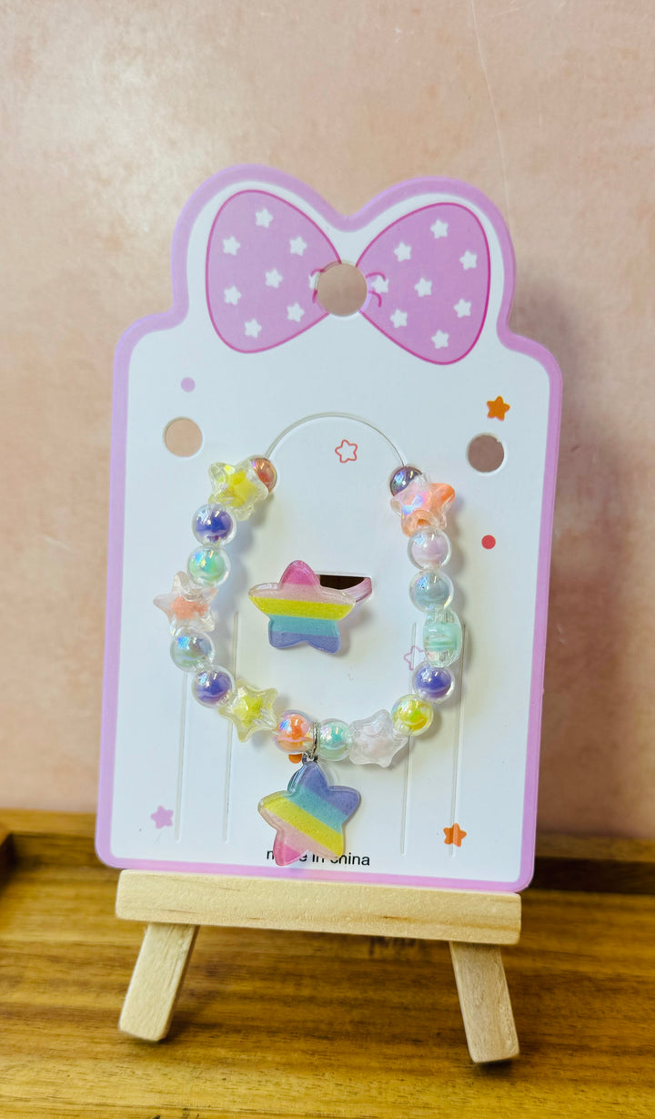 Bracelet with Ring set