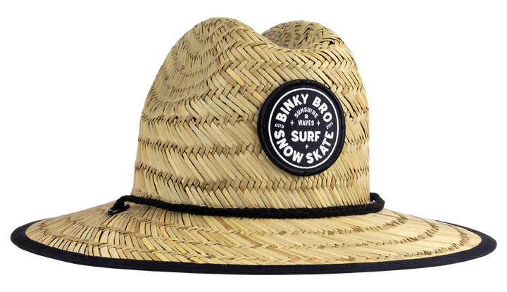 Barney Patrol Straw Hat - Surf. Snow. Skate.