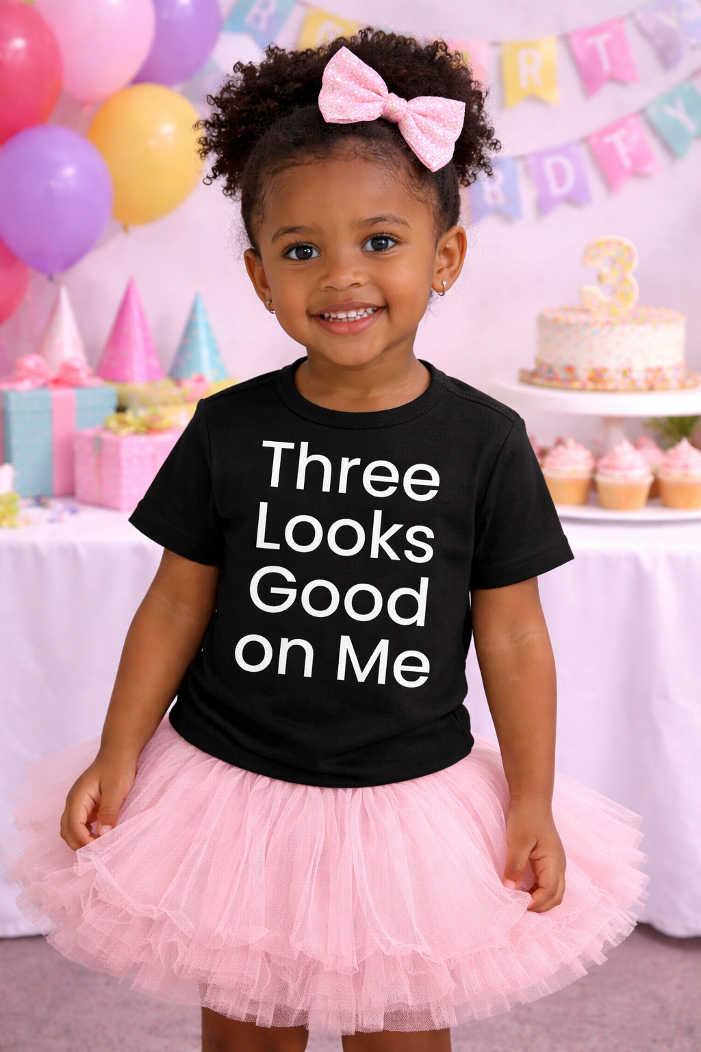 Three Looks Good on Me - Birthday