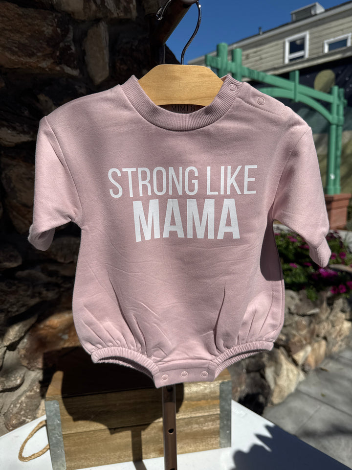 Strong Like Mama- LS Mauve