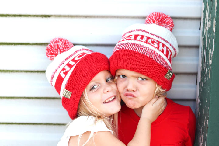 Naughty or Nice Reversible Beanie