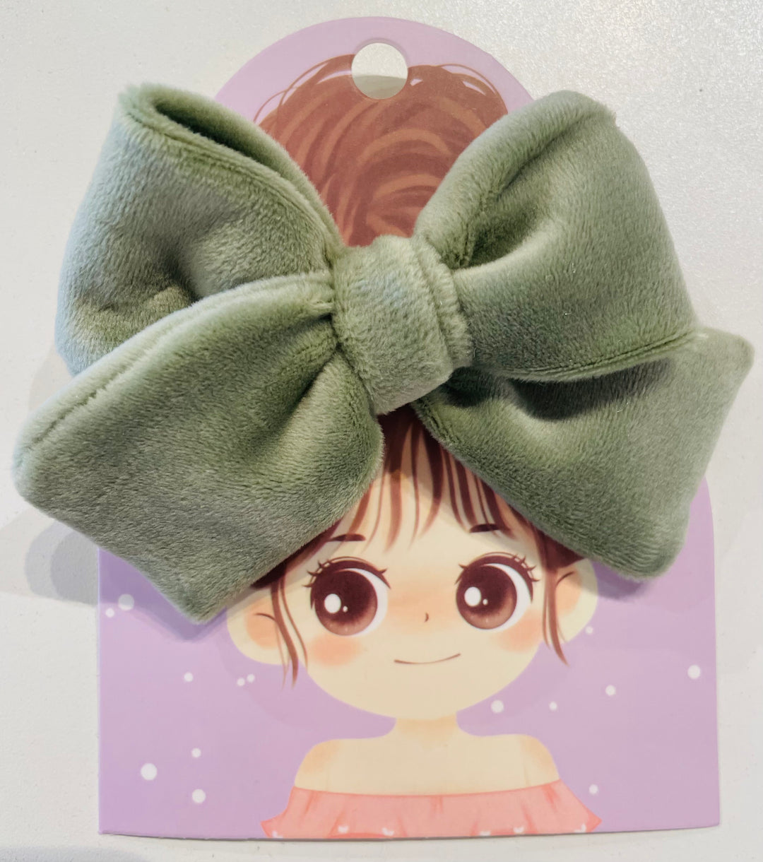 Sage Velvet Headband