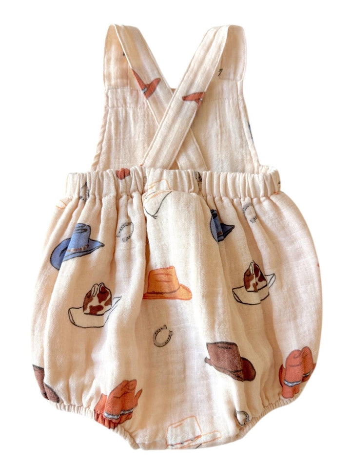 Muslin Retro Sunsuit - Western