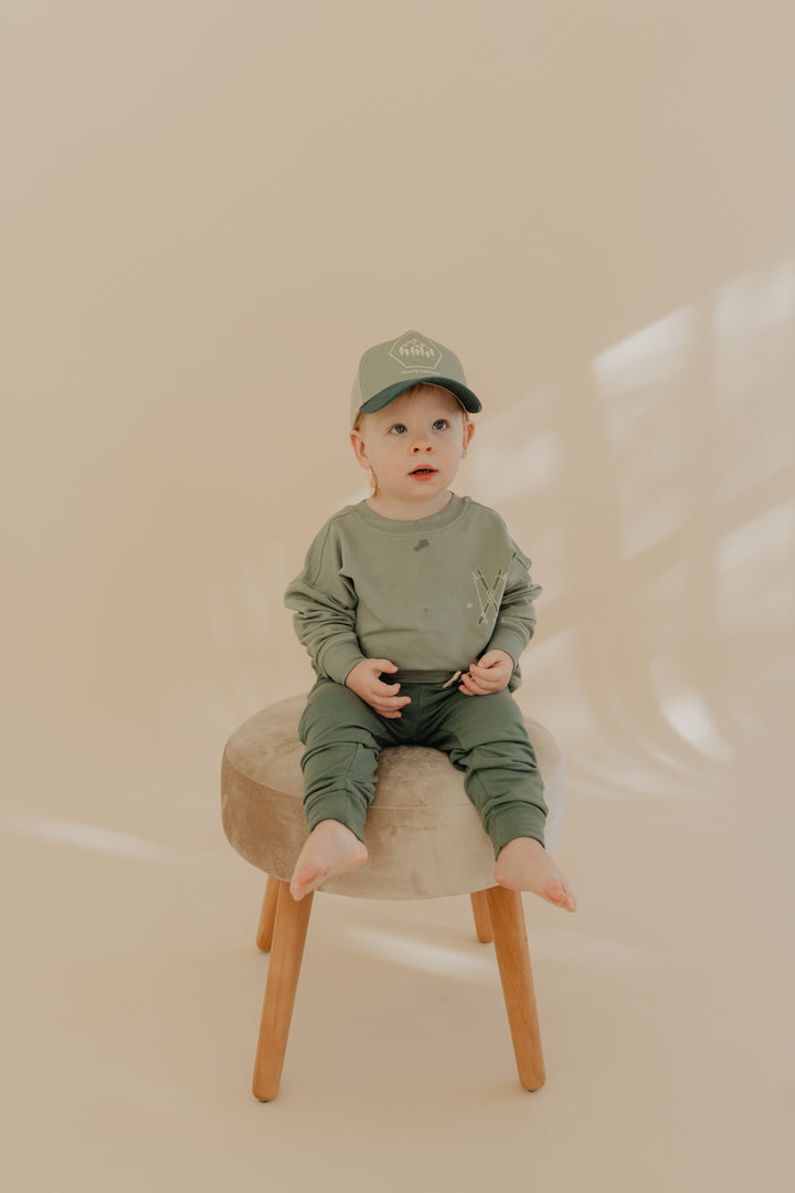 Boy's Trucker Hat in Explorer