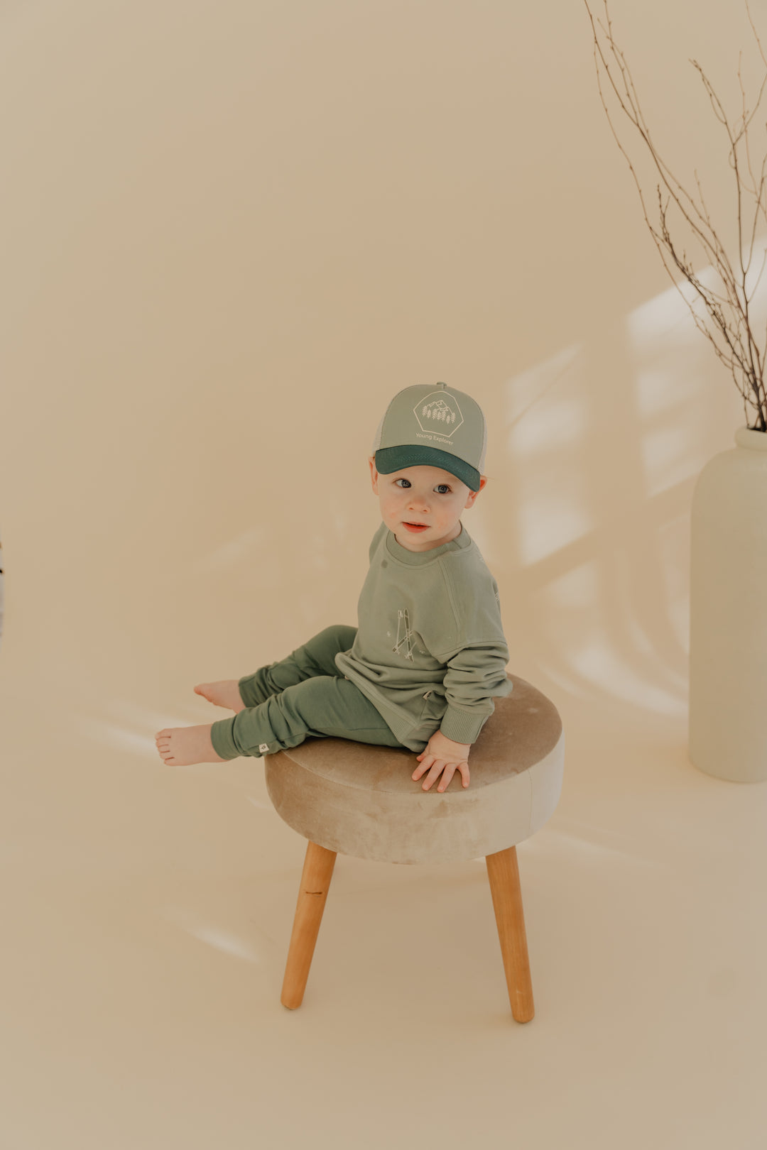 Boy's Trucker Hat in Explorer