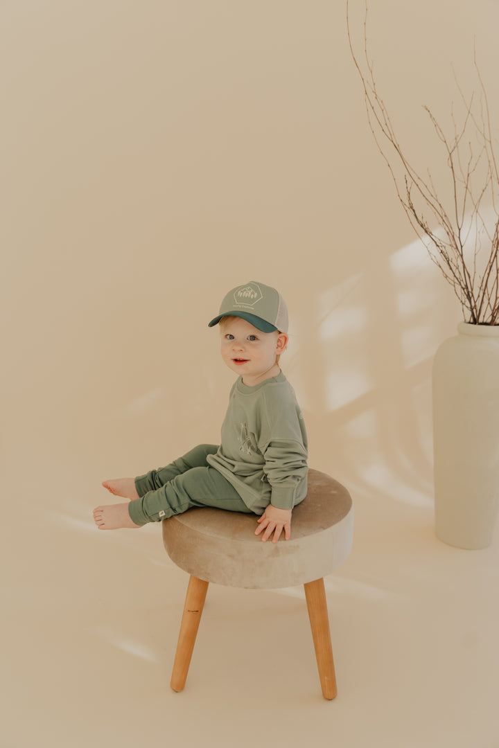 Boy's Trucker Hat in Explorer