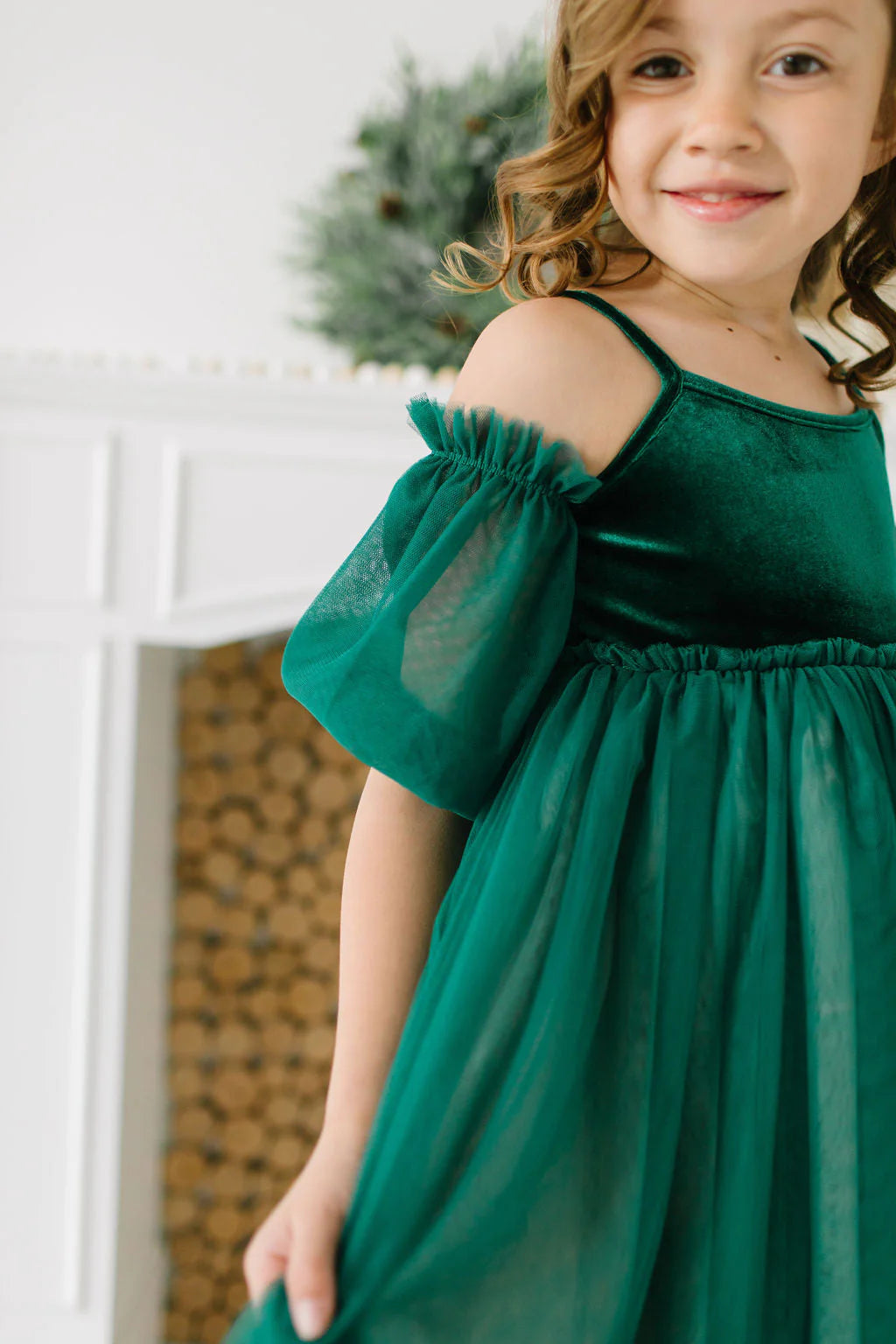 Everly Dress Green