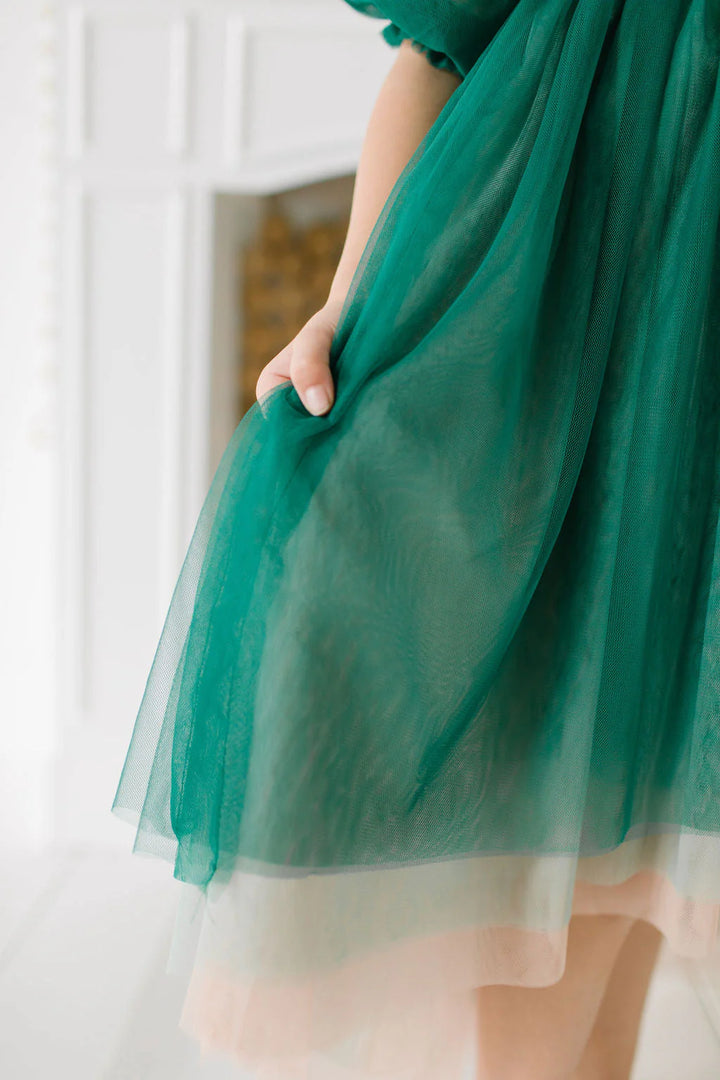 Everly Dress Green