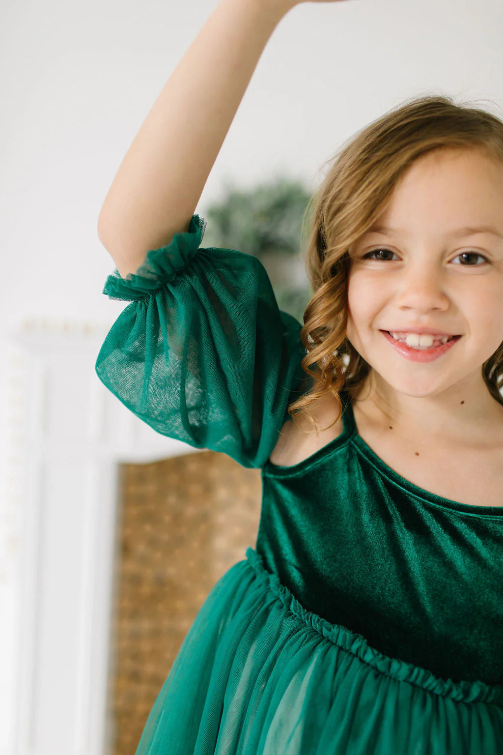 Everly Dress Green