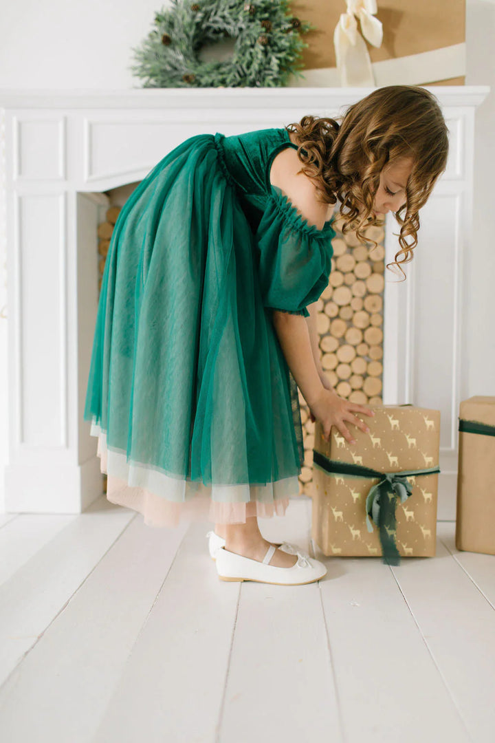 Everly Dress Green