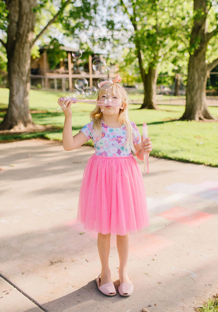 Tutu Dress in Serenity Floral