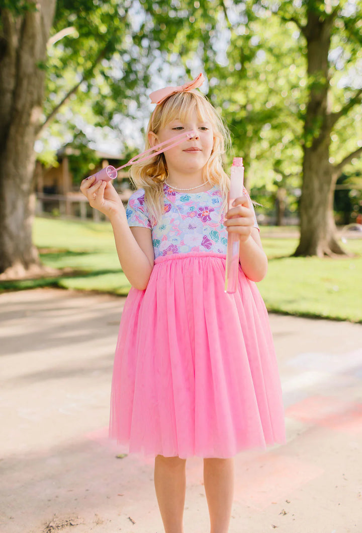 Tutu Dress in Serenity Floral