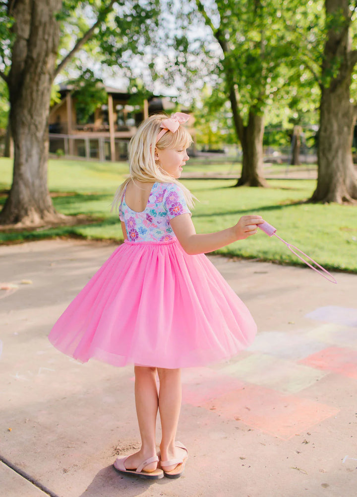 Tutu Dress in Serenity Floral