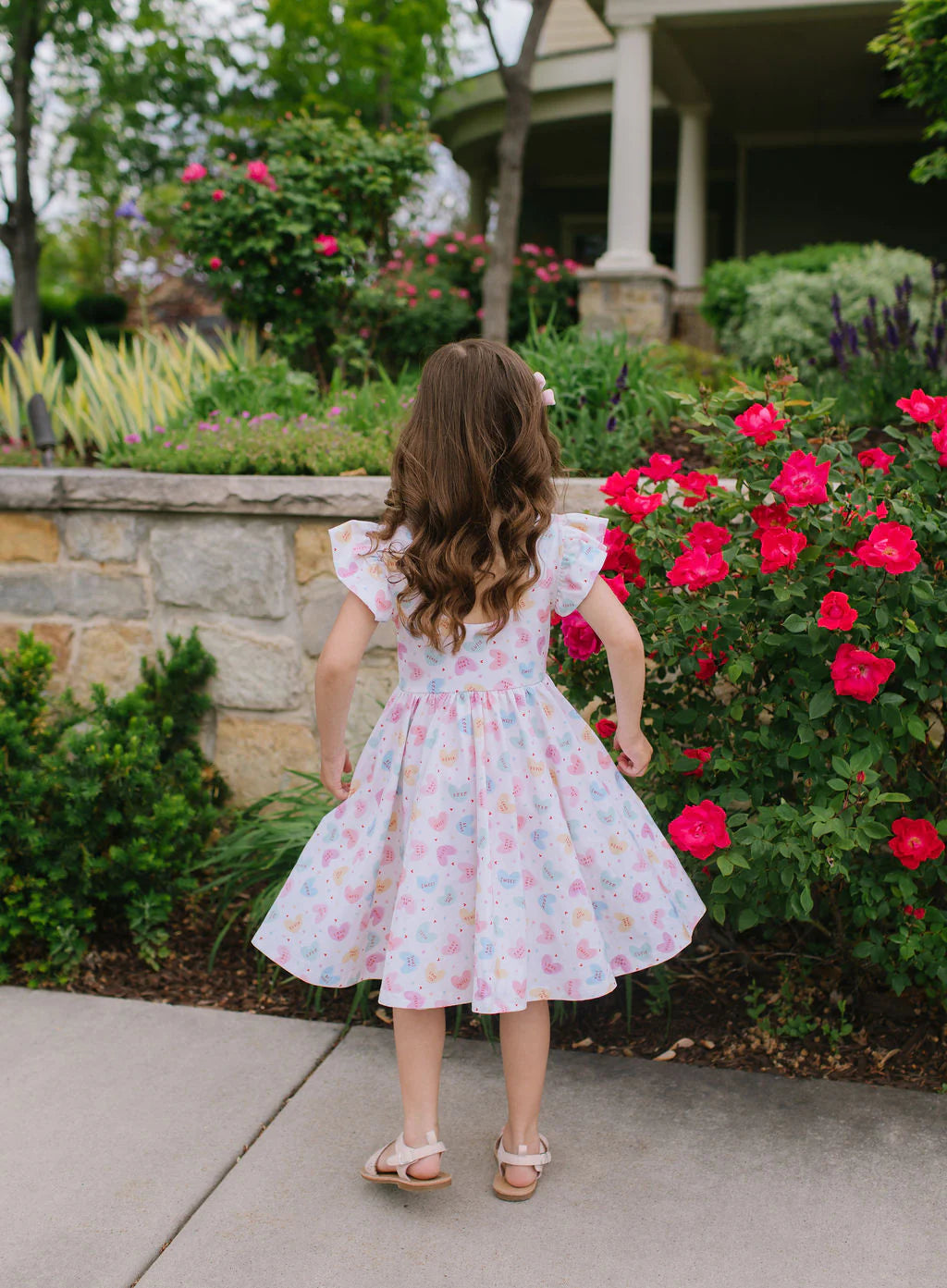 Olivia Dress in Candy Hearts