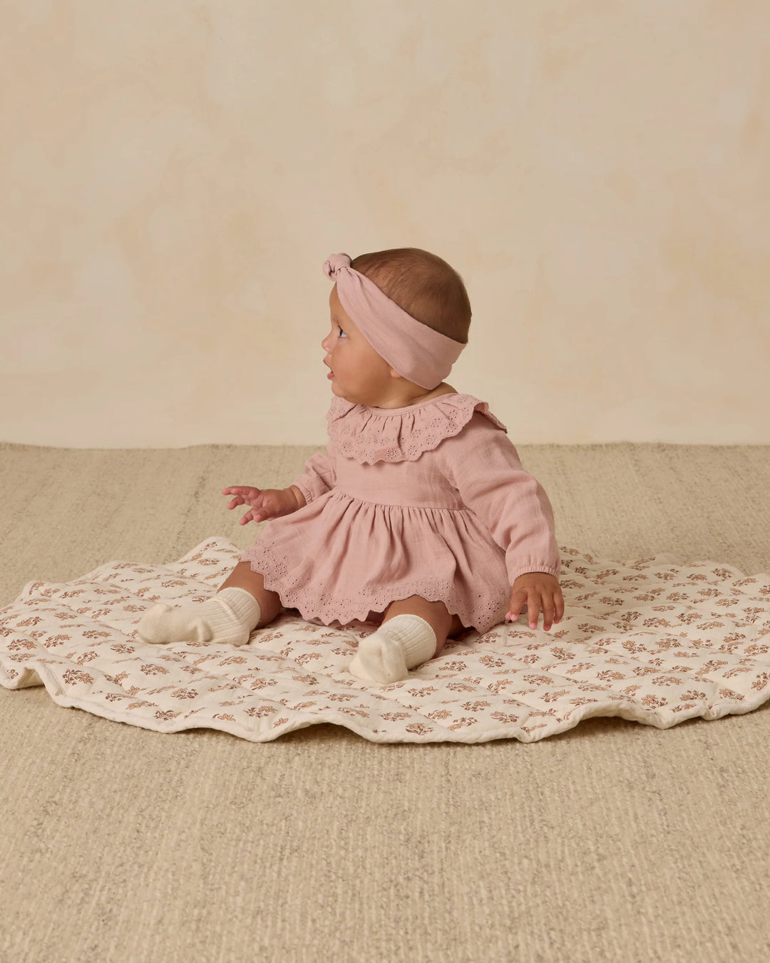 Thalia Romper - Rose