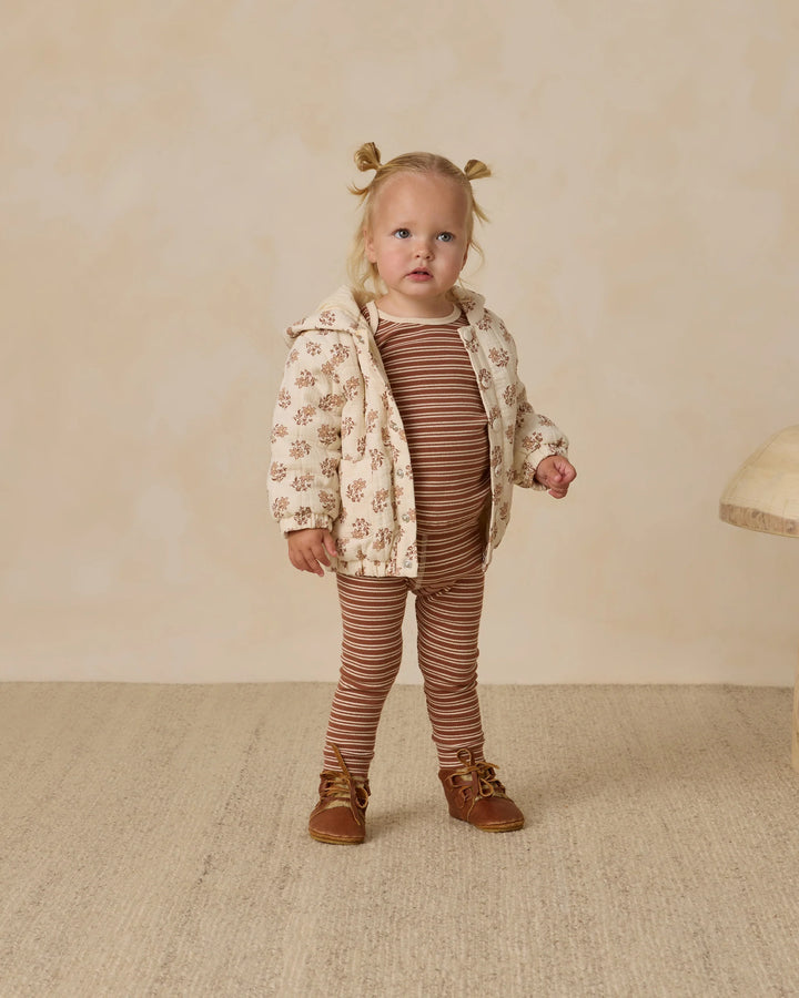 Hooded Woven Jacket - Daylily