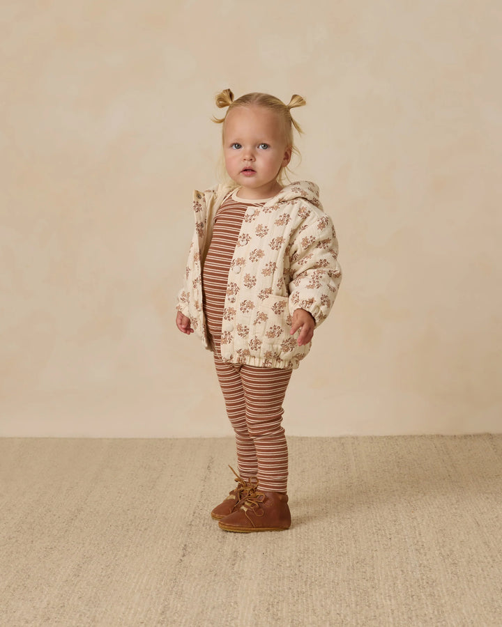 Hooded Woven Jacket - Daylily