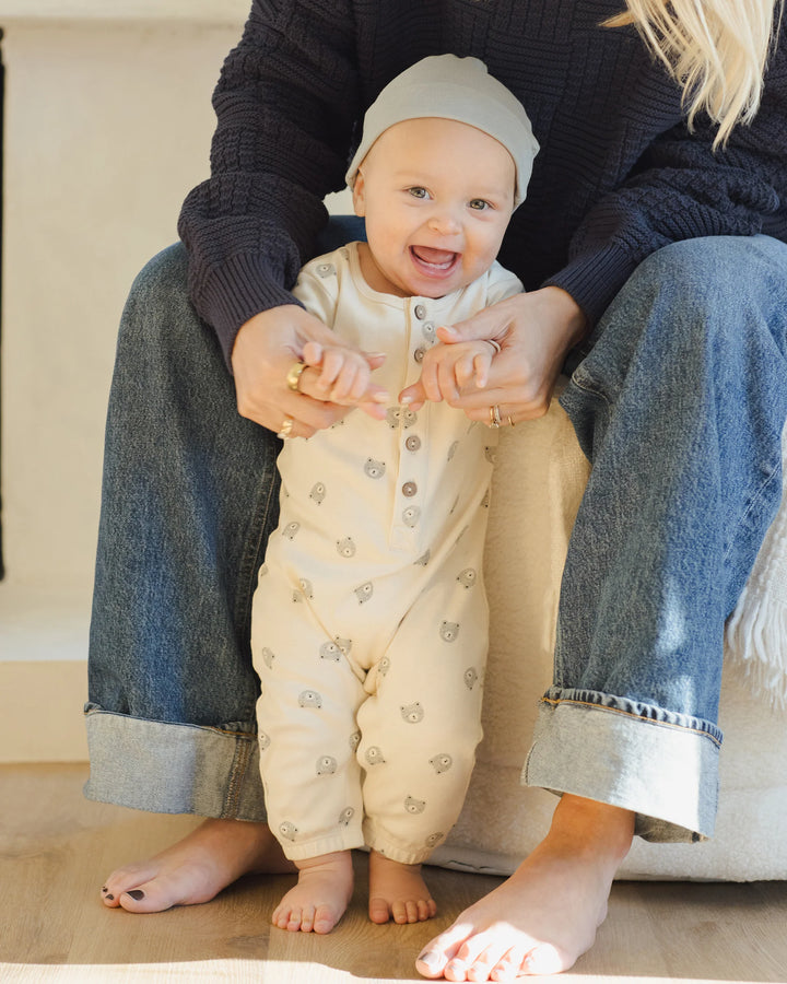 Long Sleeve Jumpsuit - Bears
