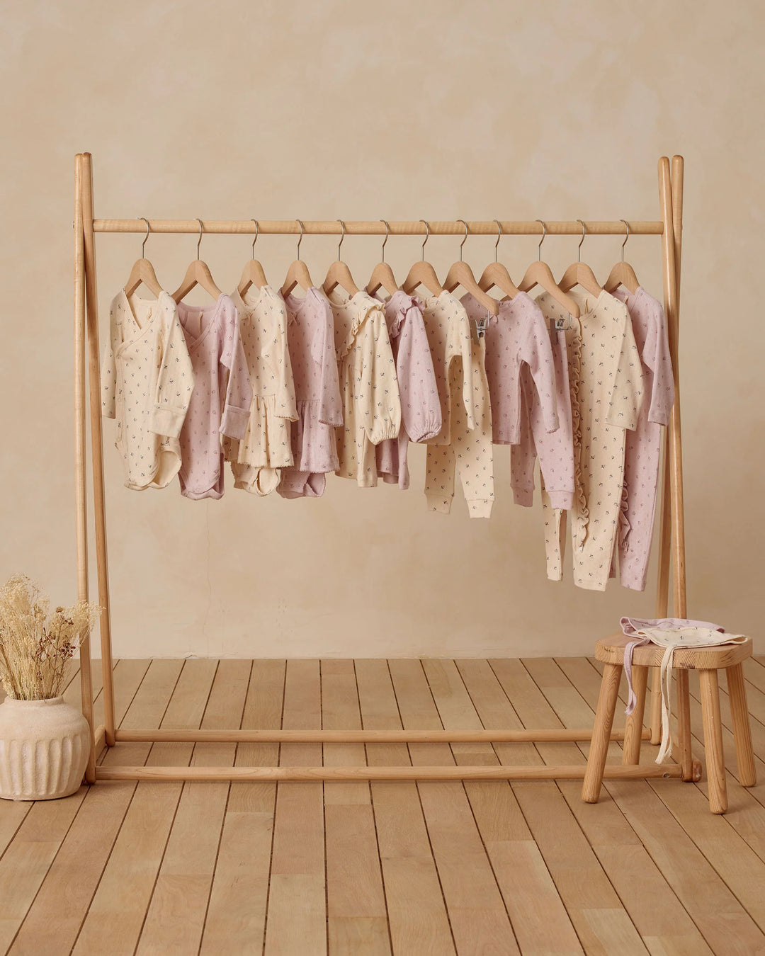 Baby Bonnet - Lilac Ditsy