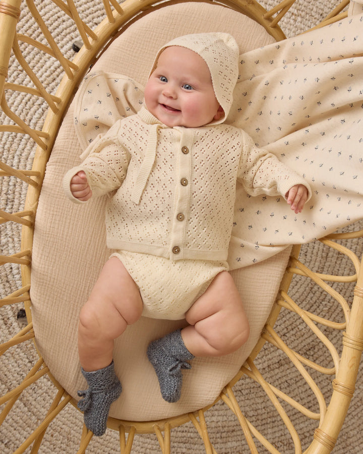 Knit Cardigan - Natural