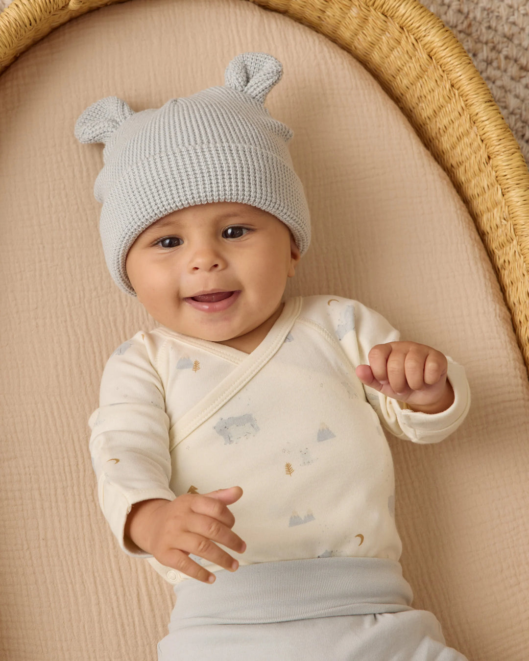 Side Snap Bodysuit + Pant Set - Polar Bears