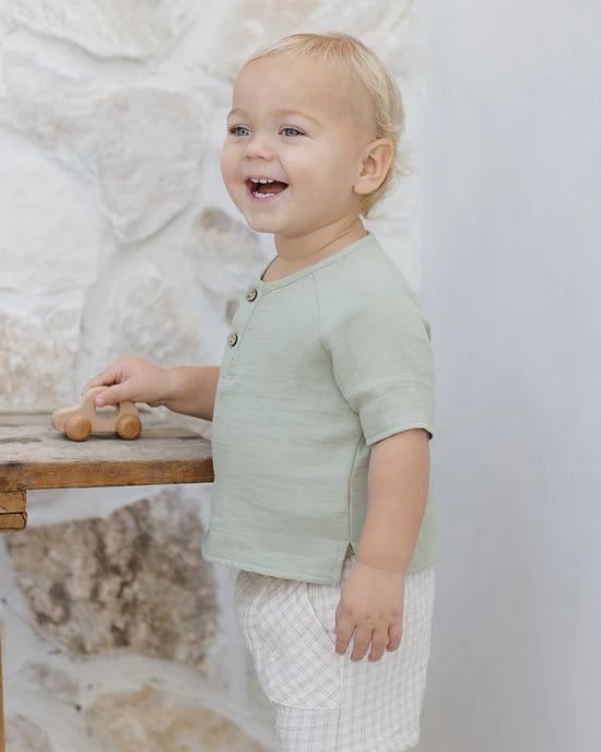 Short Sleeve Zion Shirt - Sage