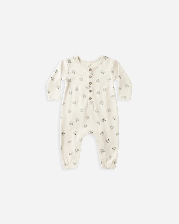 Long Sleeve Jumpsuit - Bears
